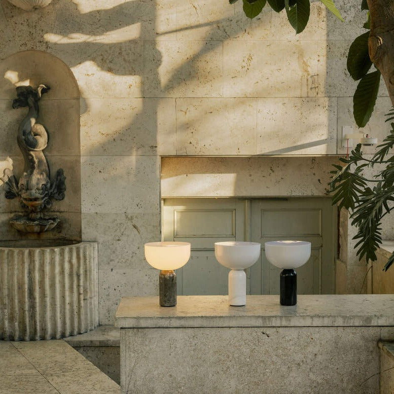 Modern Semi-Round LED Table Lamp