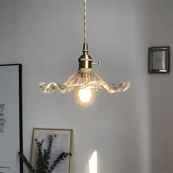 Hibiscus Blossom Pendant Light