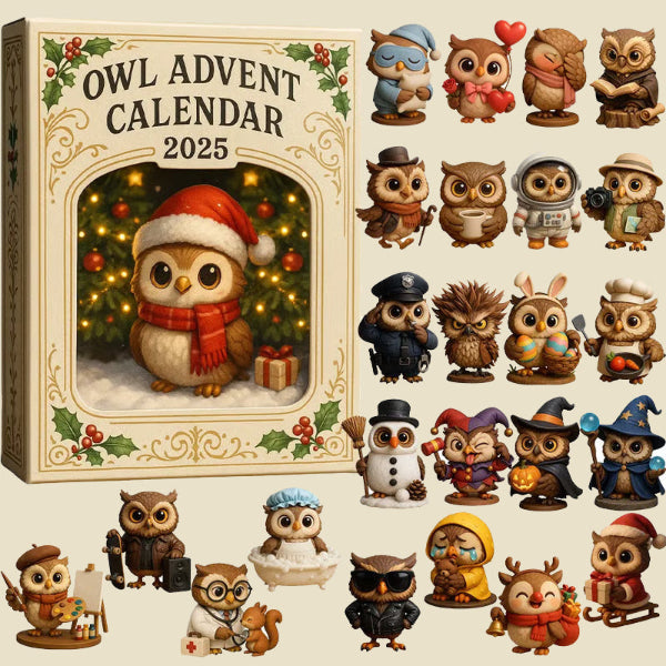 Owl Advent Calendar 2025 – 24 Magical Surprises For Christmas
