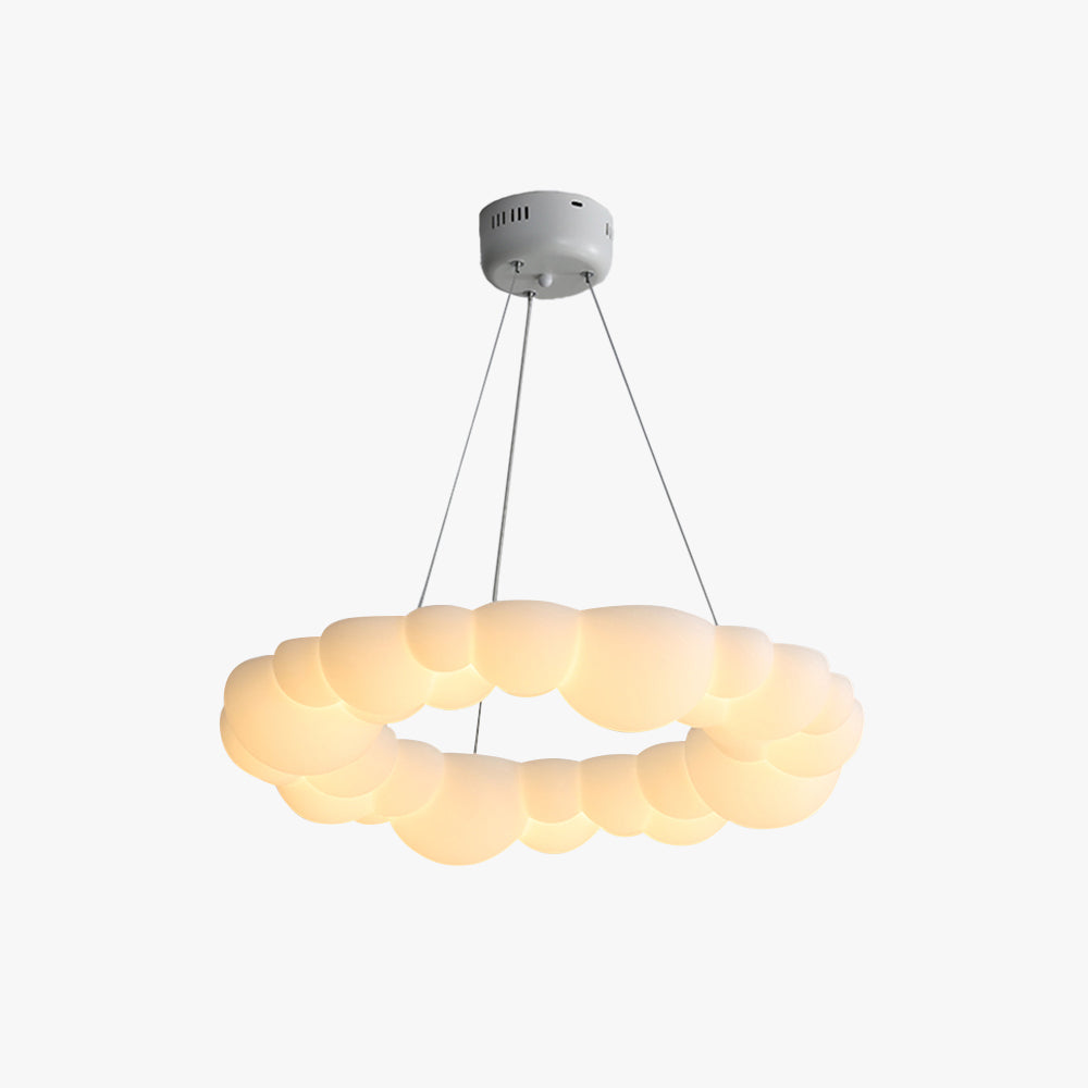 Stylish Cloud Ceiling Light – Soft Curves, Modern Home Décor Accent