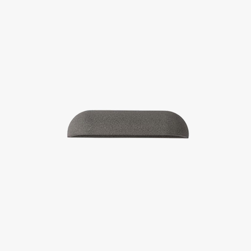 Minimalist Semi-Elliptical Outdoor Wall Lamp – Outdoor Lighting