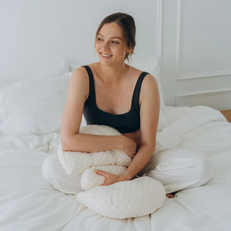 Ergonomic Pregnancy Pillow – Full Body Maternity Support for Better Sleep