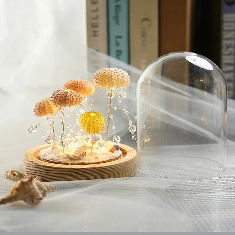 Creative DIY Sea Urchin Light