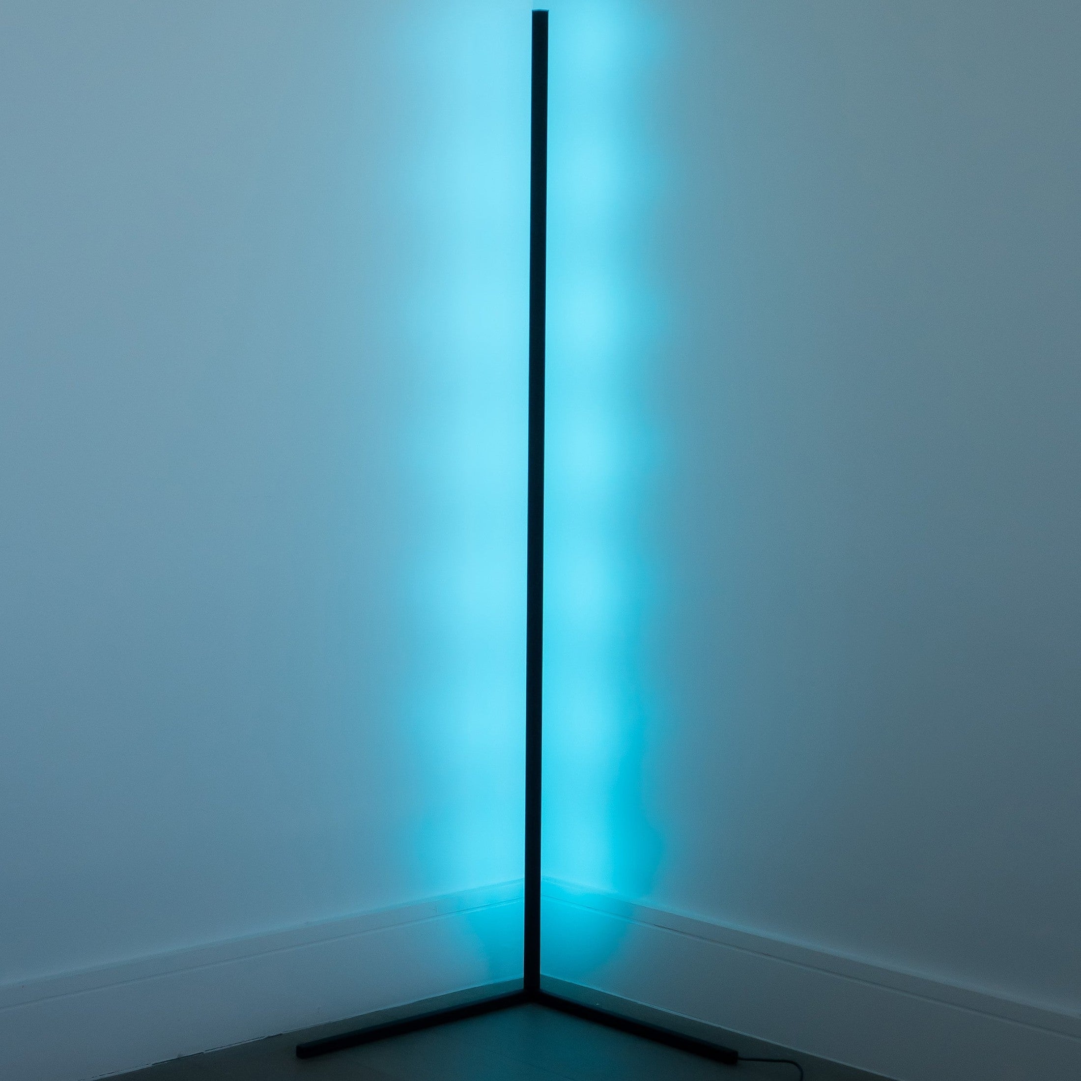 Space-Saving Slim LED Floor Lamp – Adjustable Brightness & Color Modes - Atelier Dubois Paris