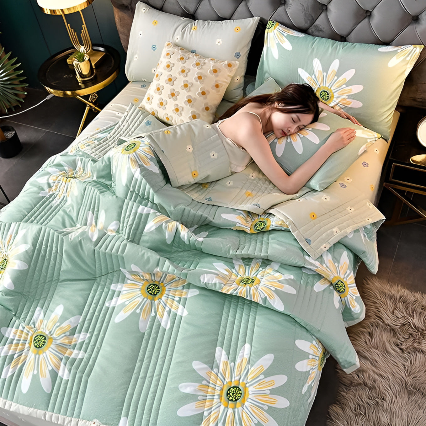 Sunny Daisy Cozy Blanket