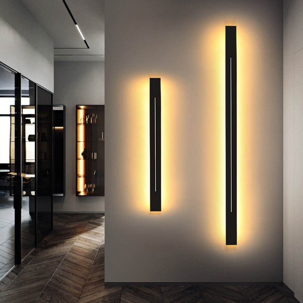 Simple Linear LED Light Fixture – Wall-Mounted Modern Lamp