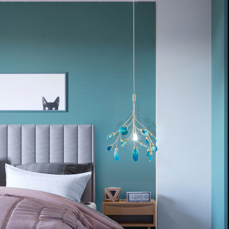 Colourful LED Nordic Chandelier – Modern Metal Ceiling Light