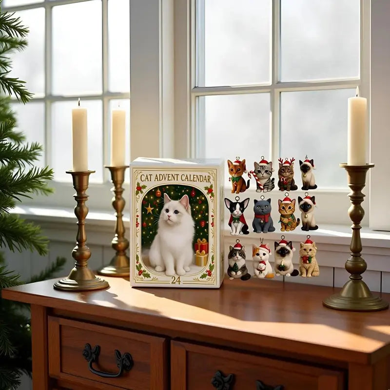 Christmas Cat Advent Calendar 2025 – 24 Cute Surprises for Cat Lovers & Families