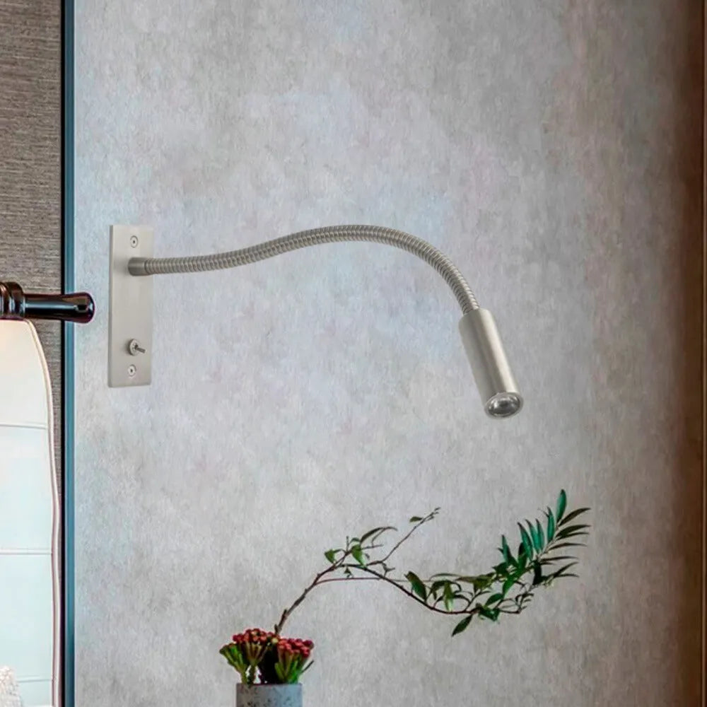 Minimalist Reading Spotlight Wall Lamp - Adjustable Spotlight Head