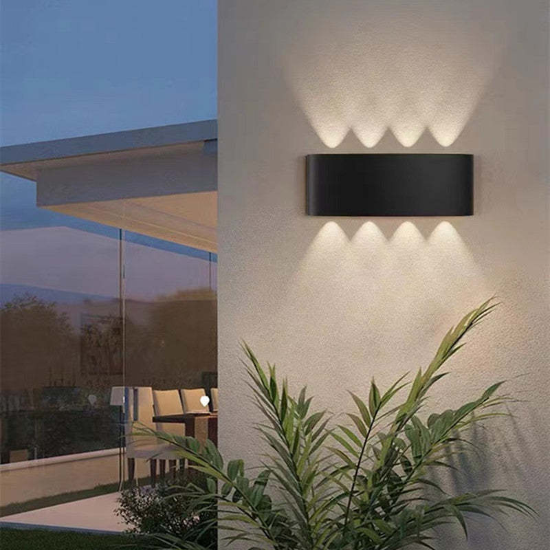 Robust Waterproof Aluminum LED Wall Light