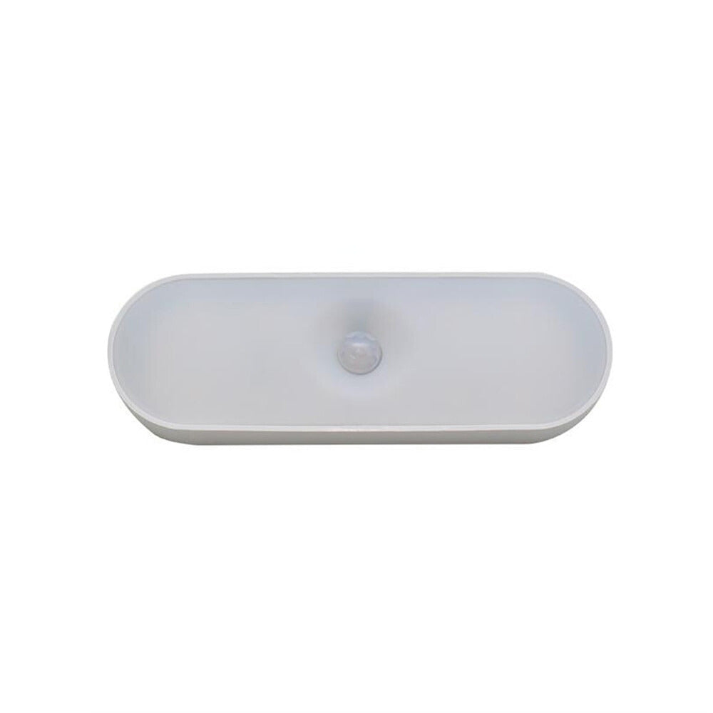 LED Motion Sensor Wall Lamp – USB Rechargeable and Wireless Design