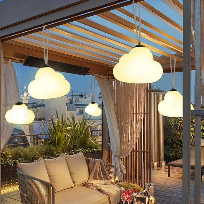 Cloud-Inspired LED Hanging Light