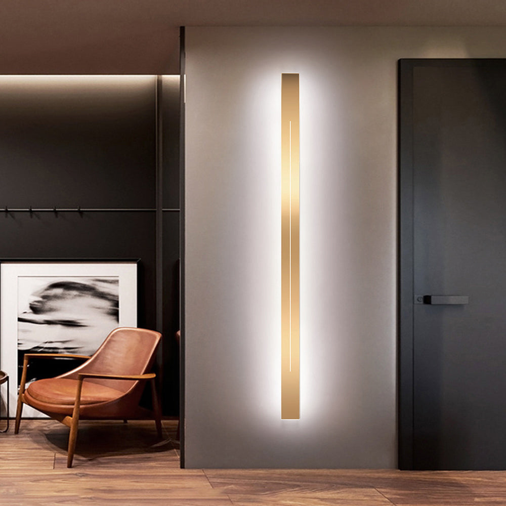 Simple Linear LED Light Fixture – Wall-Mounted Modern Lamp