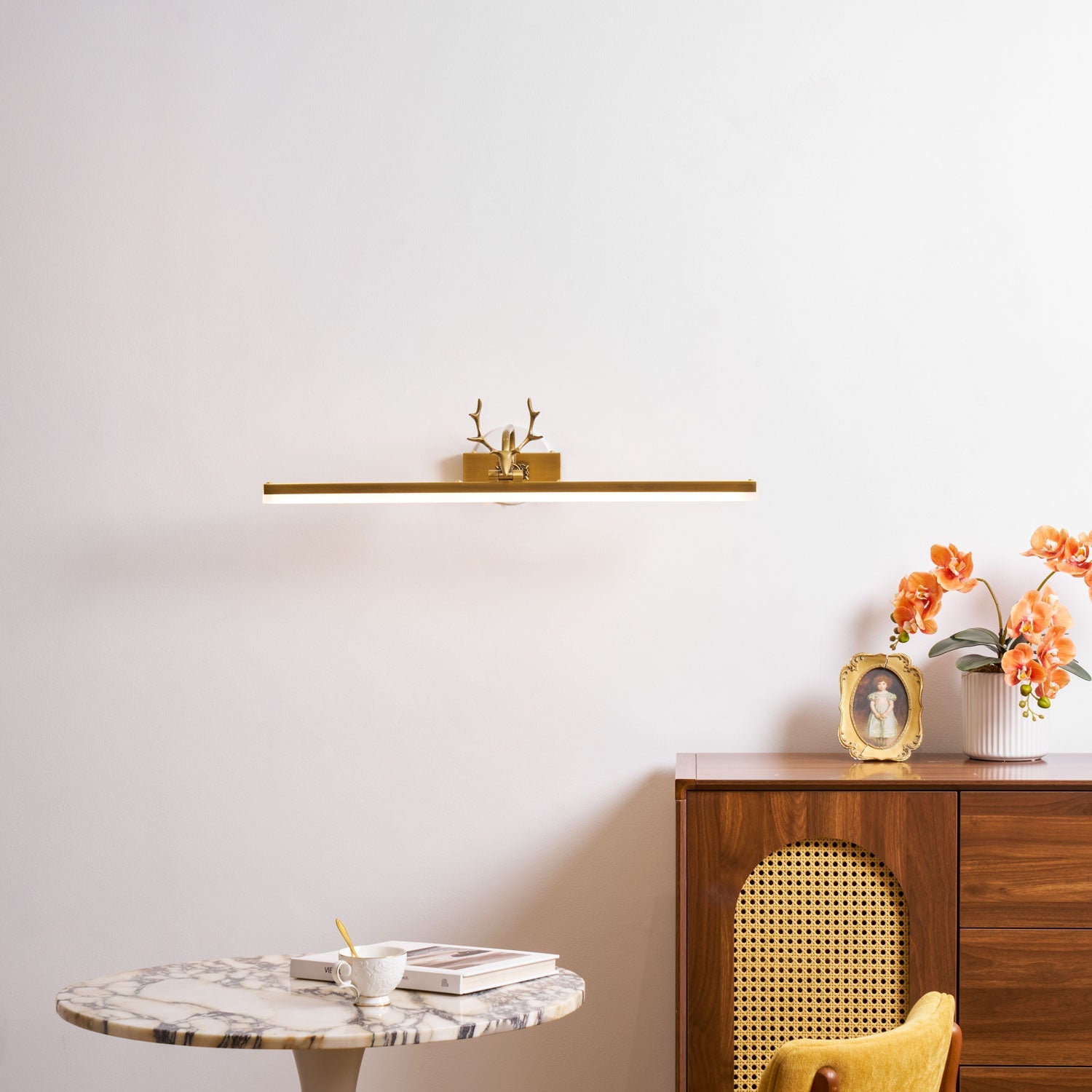 Antler-Inspired LED Wall Light – Living & Bedroom LED Lamp