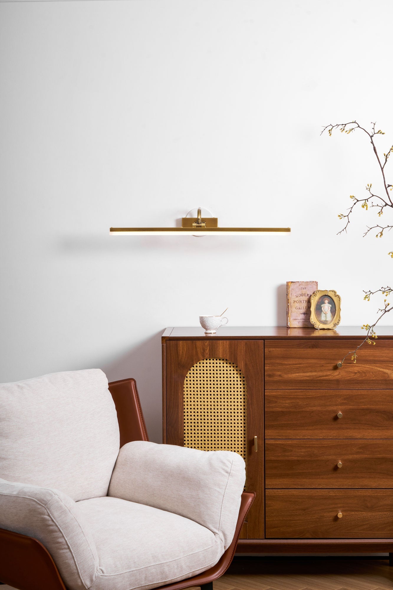 Antler-Inspired LED Wall Light – Living & Bedroom LED Lamp