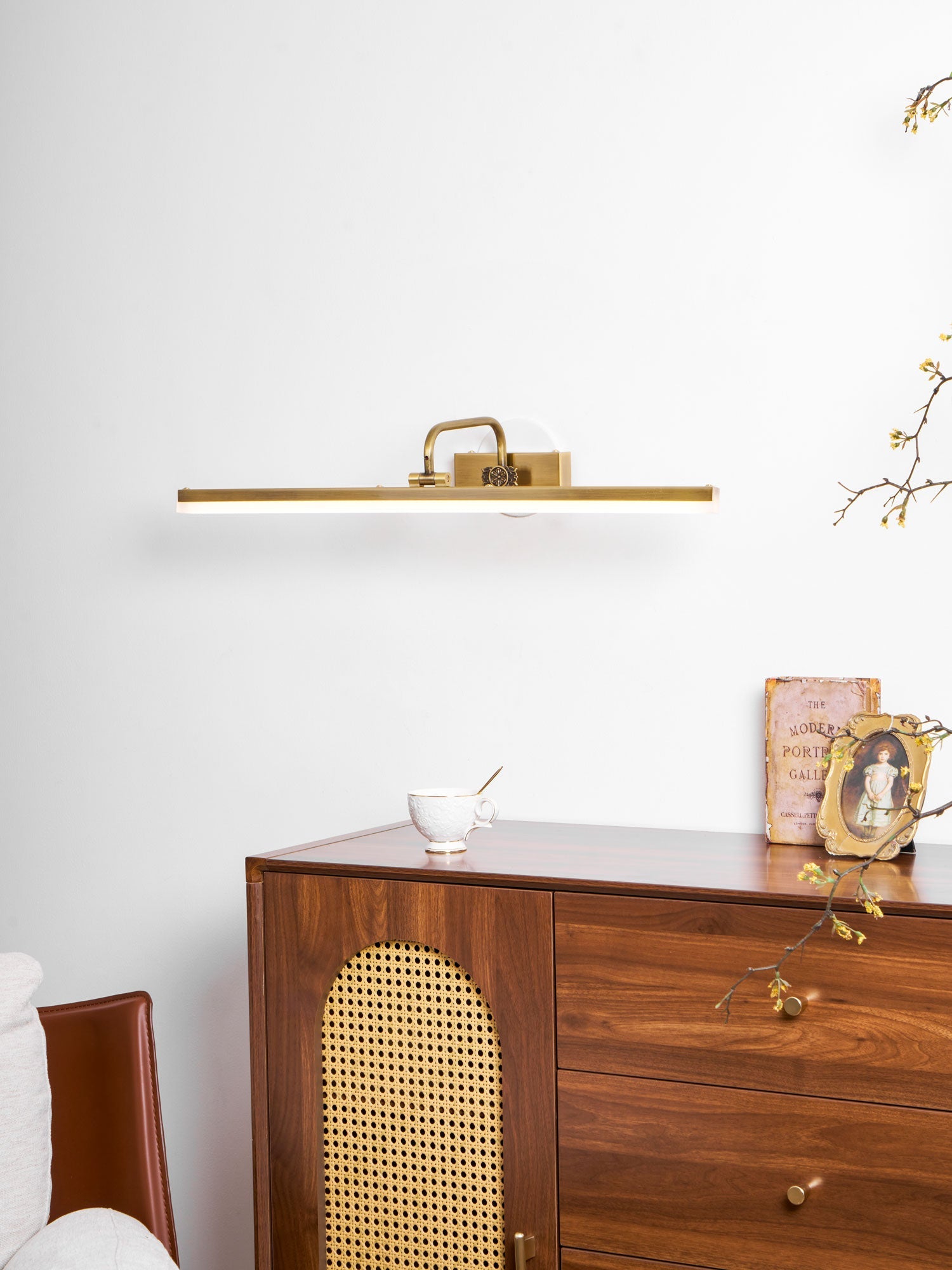 Antler-Inspired LED Wall Light – Living & Bedroom LED Lamp