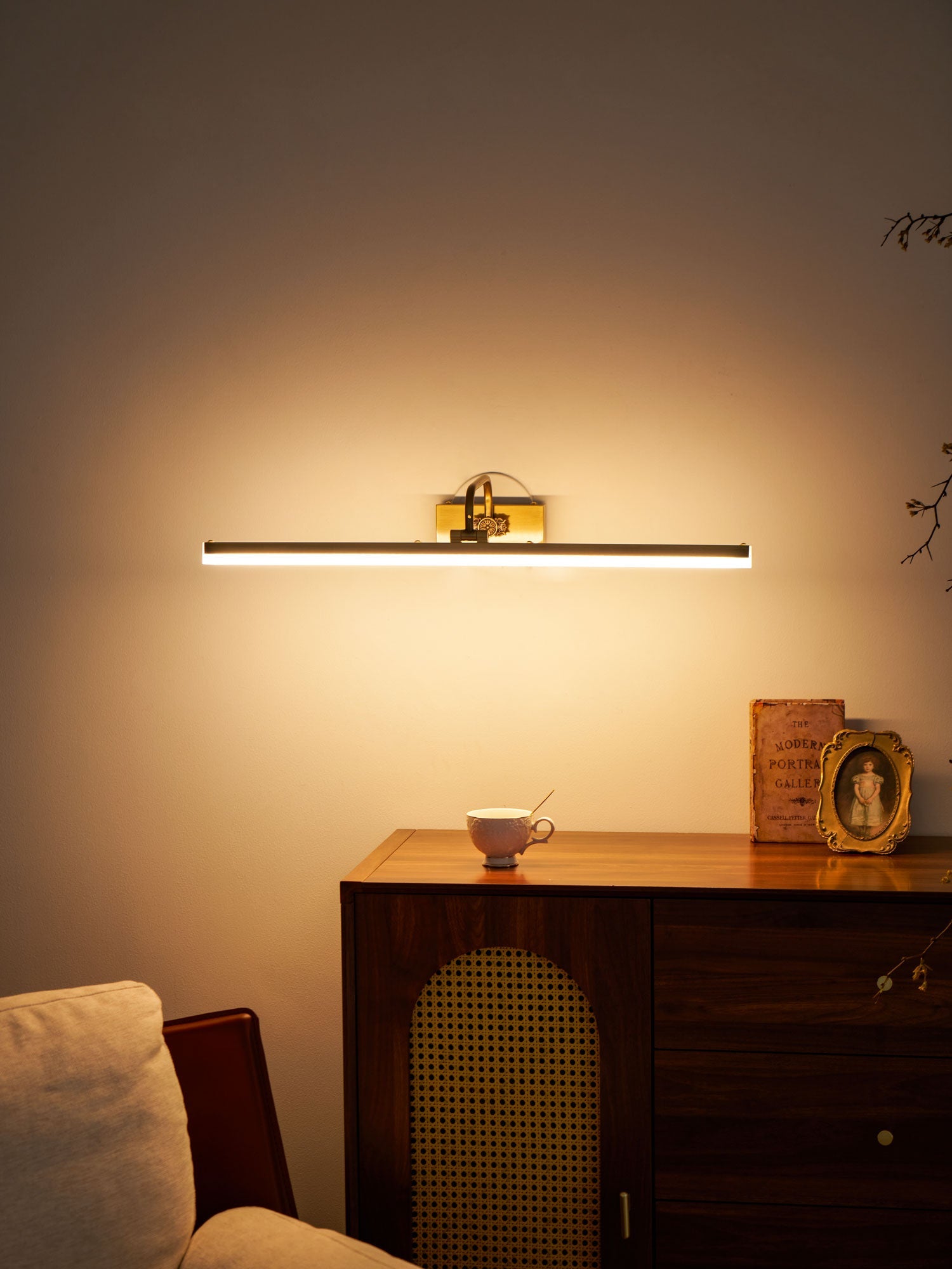 Antler-Inspired LED Wall Light – Living & Bedroom LED Lamp