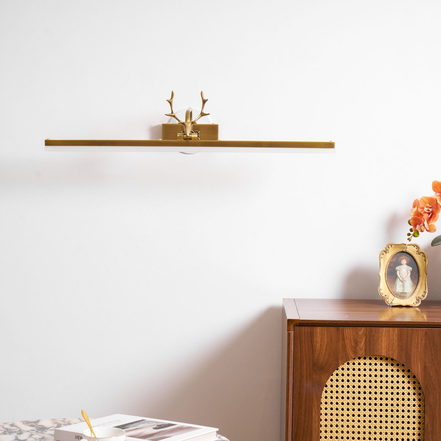 Antler-Inspired LED Wall Light – Living & Bedroom LED Lamp