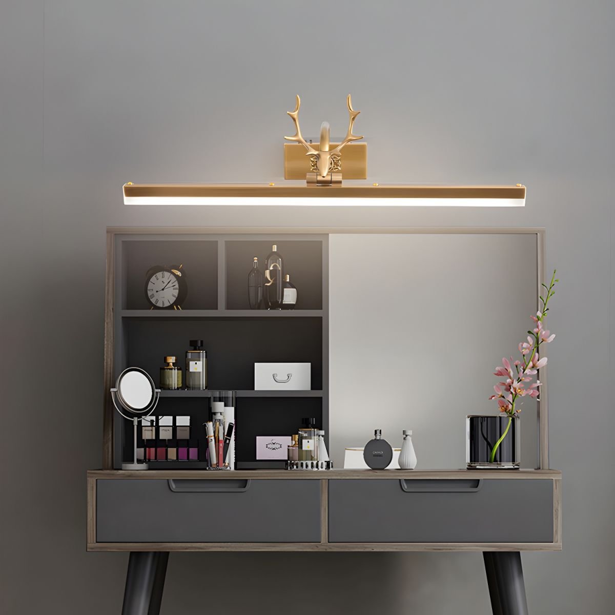 Antler-Inspired LED Wall Light – Living & Bedroom LED Lamp