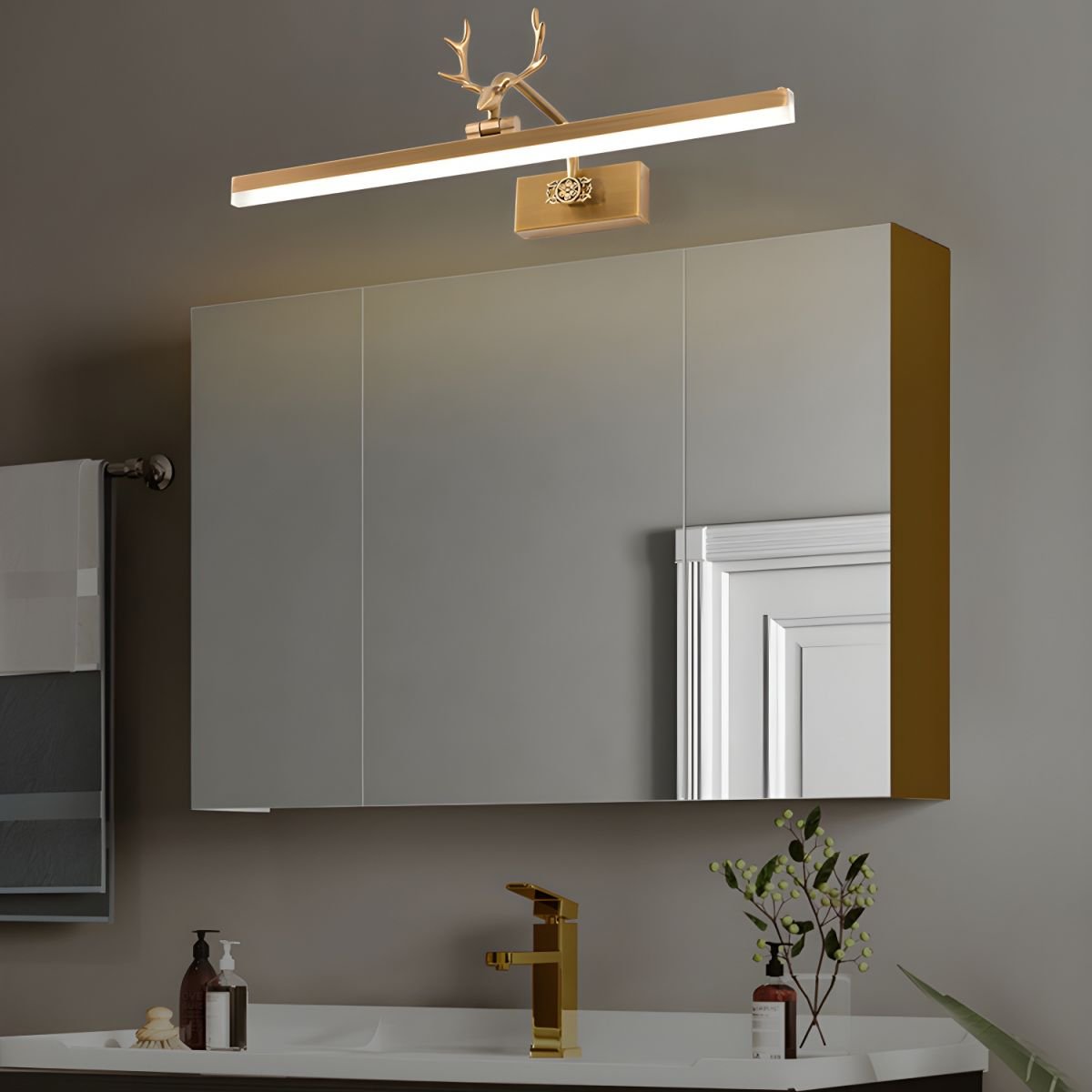Antler-Inspired LED Wall Light – Living & Bedroom LED Lamp