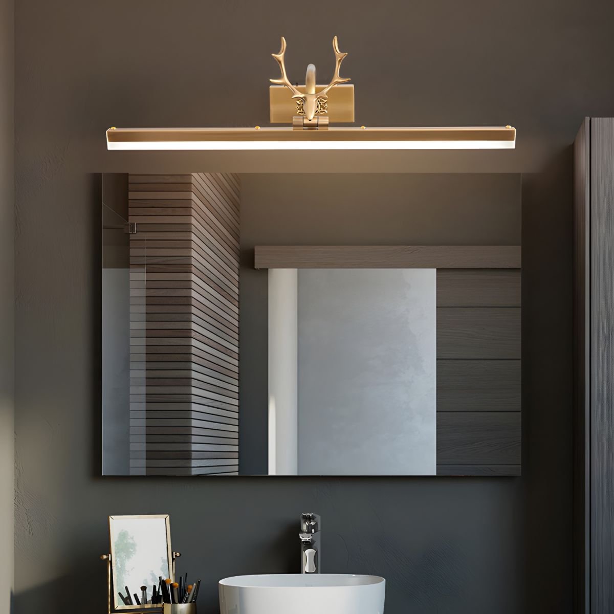 Antler-Inspired LED Wall Light – Living & Bedroom LED Lamp