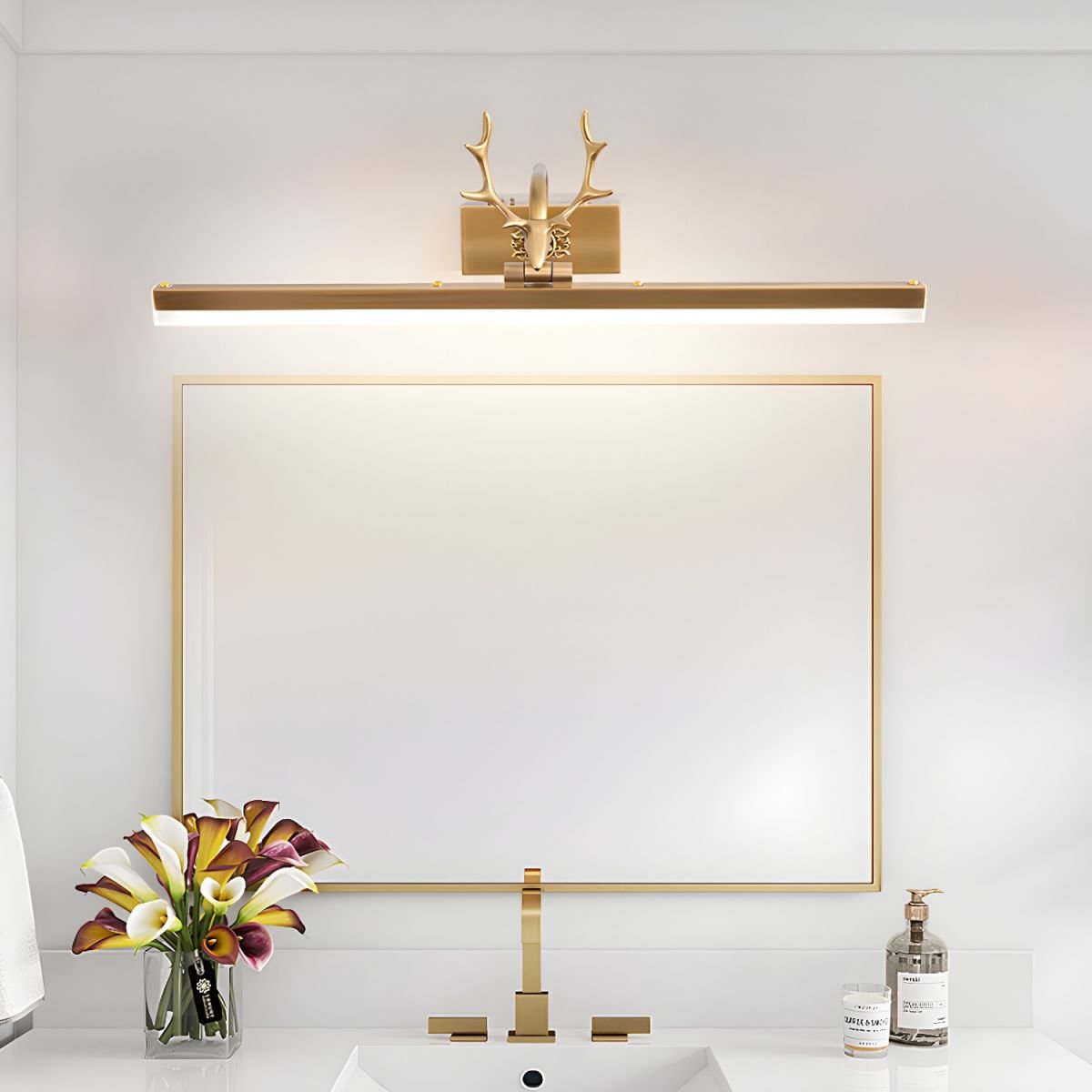 Antler-Inspired LED Wall Light – Living & Bedroom LED Lamp