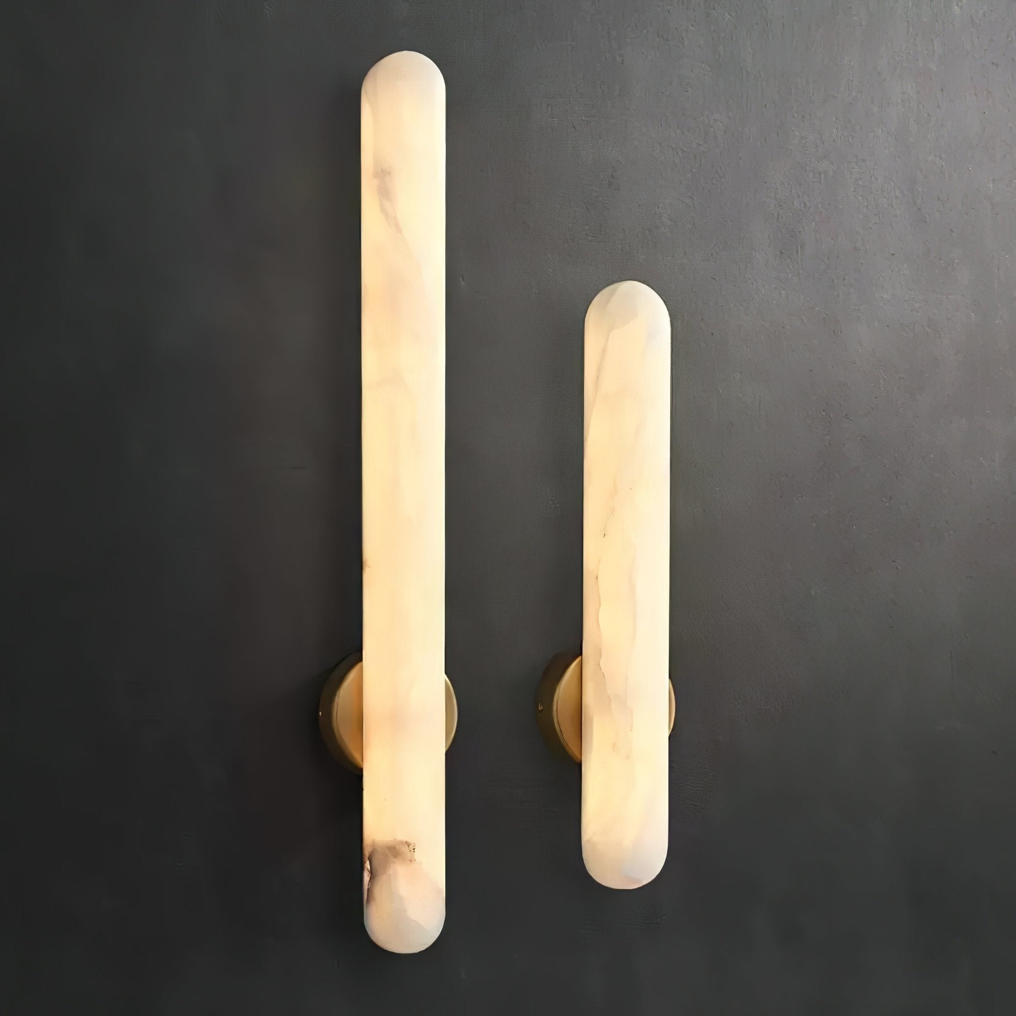 Modern Alabaster Wall Lamp – Minimalist LED Sconce