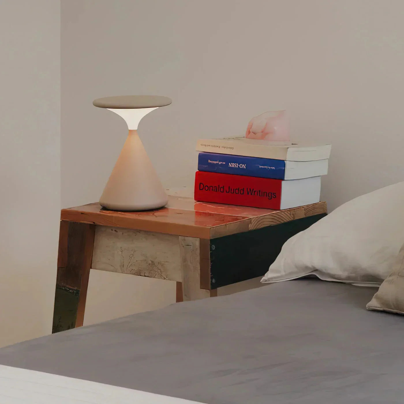 Modern Cordless Hourglass Lamp