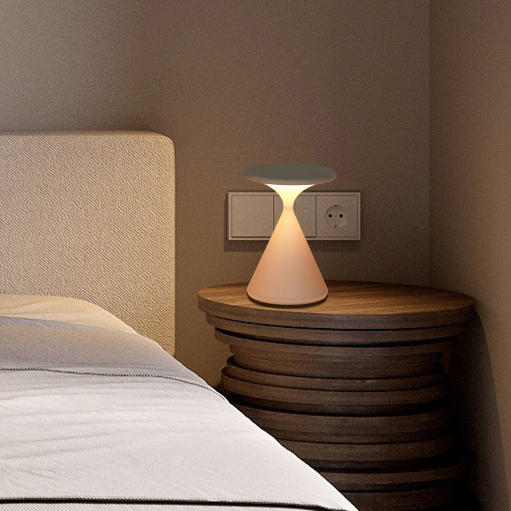 Modern Cordless Hourglass Lamp