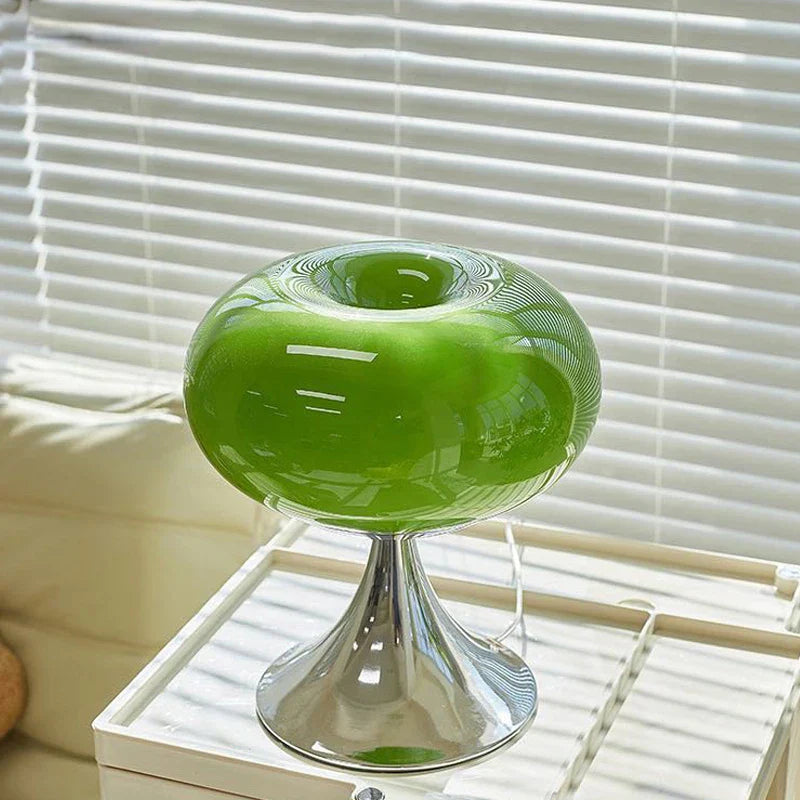 Vintage Antique Apple Table Lamp