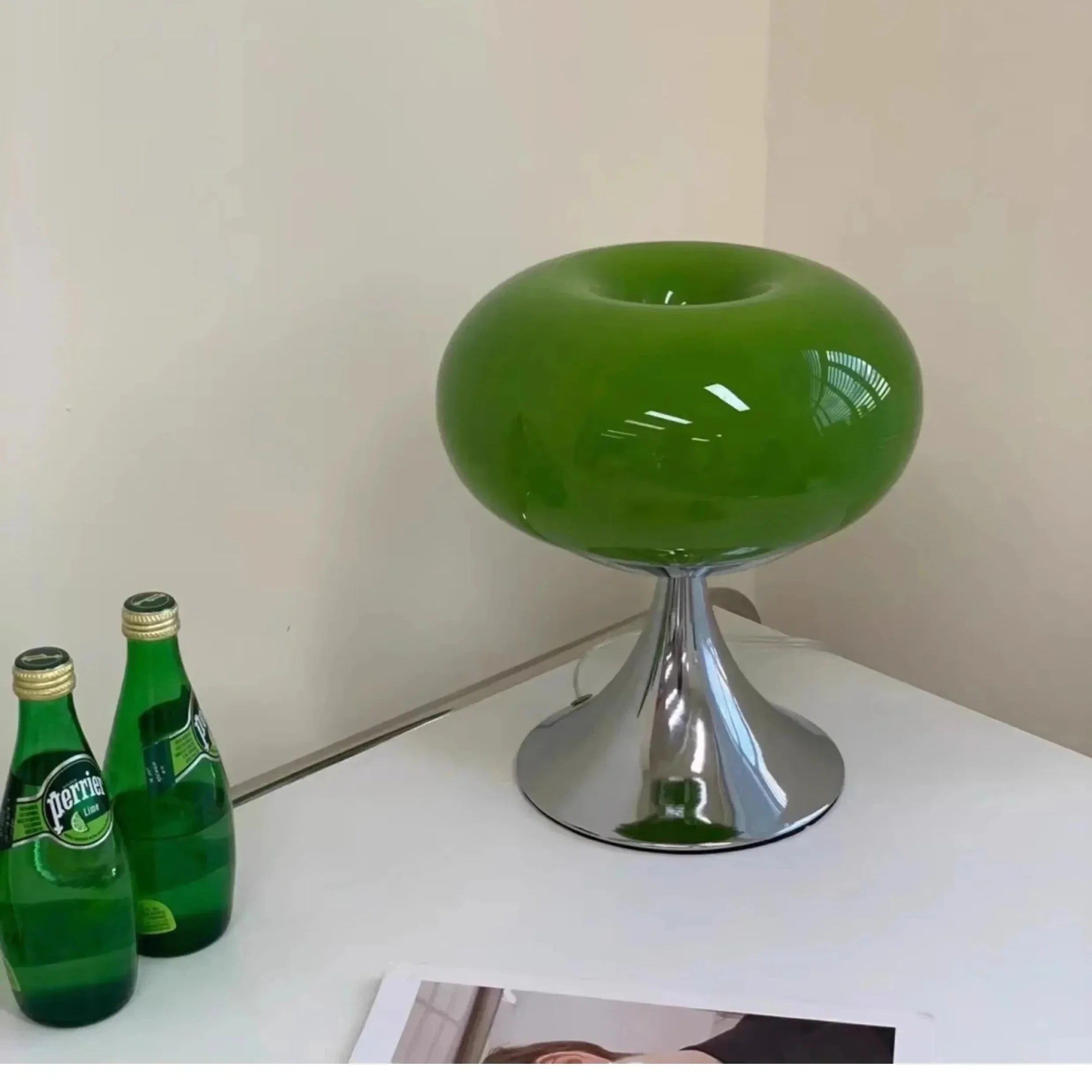 Vintage Antique Apple Table Lamp