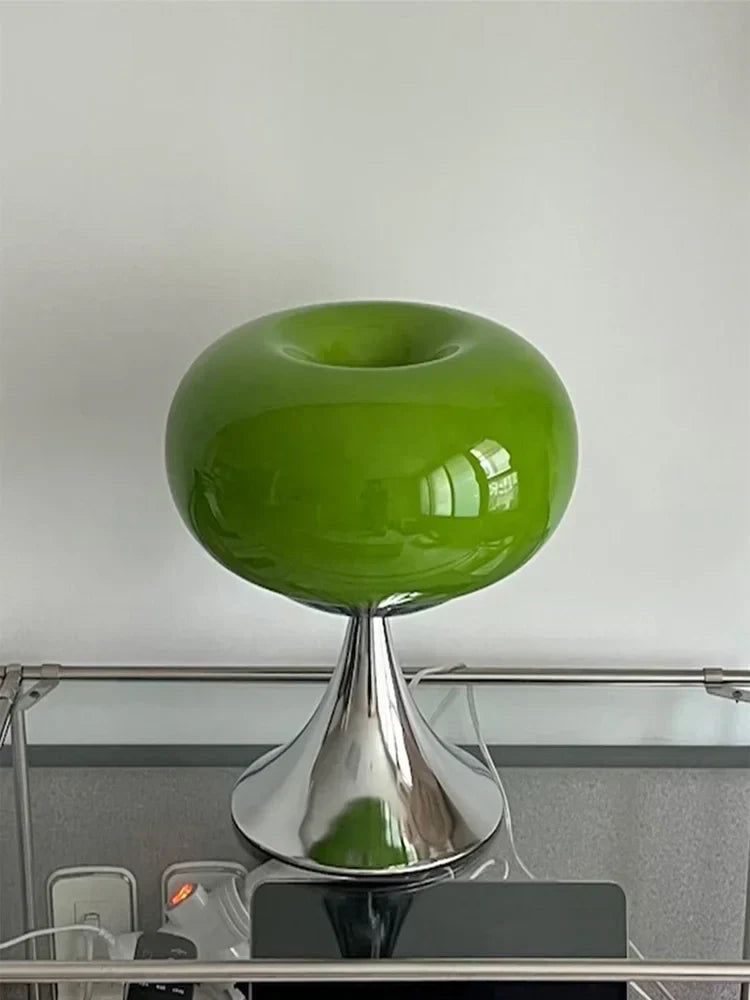 Vintage Antique Apple Table Lamp