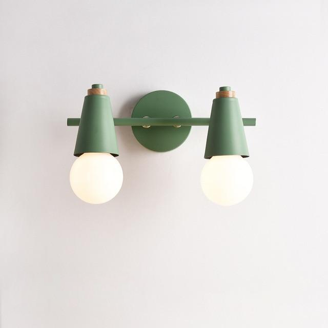 Modern Wall Light with Vibrant Colours