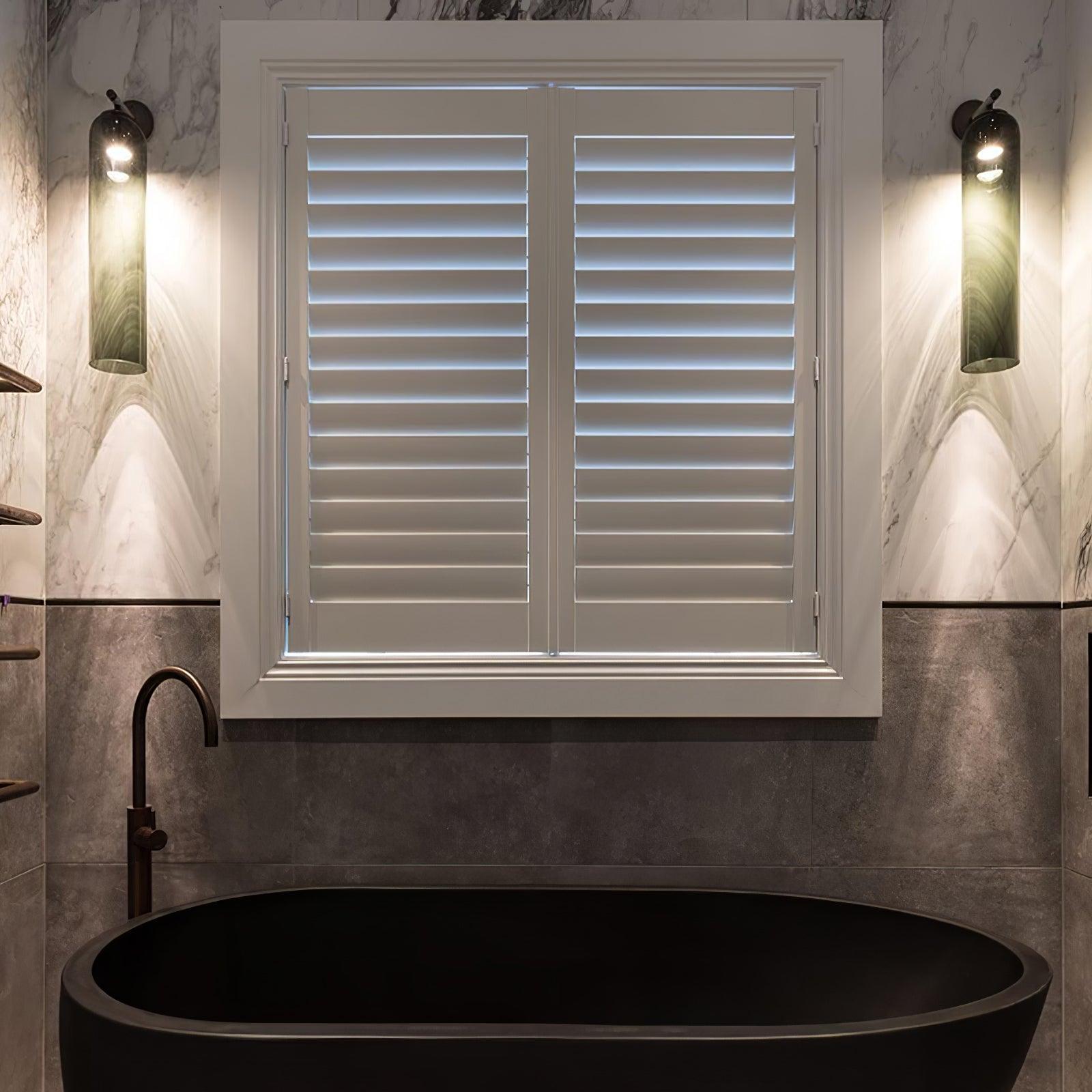 Modern Cylindrical Wall Lamp – Glass & Metal Fixture