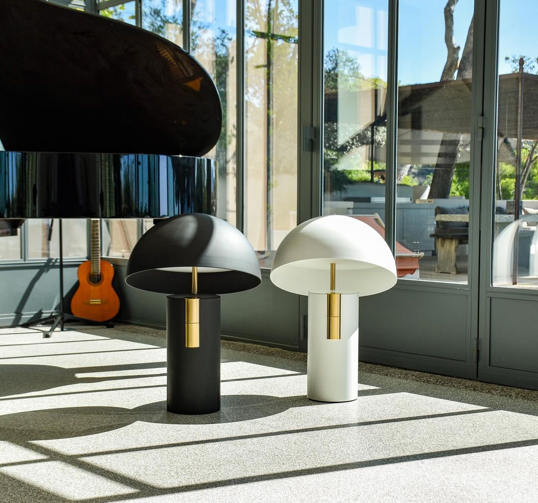 Tilted Cap Table Lamps | Stylish Desk Lamp