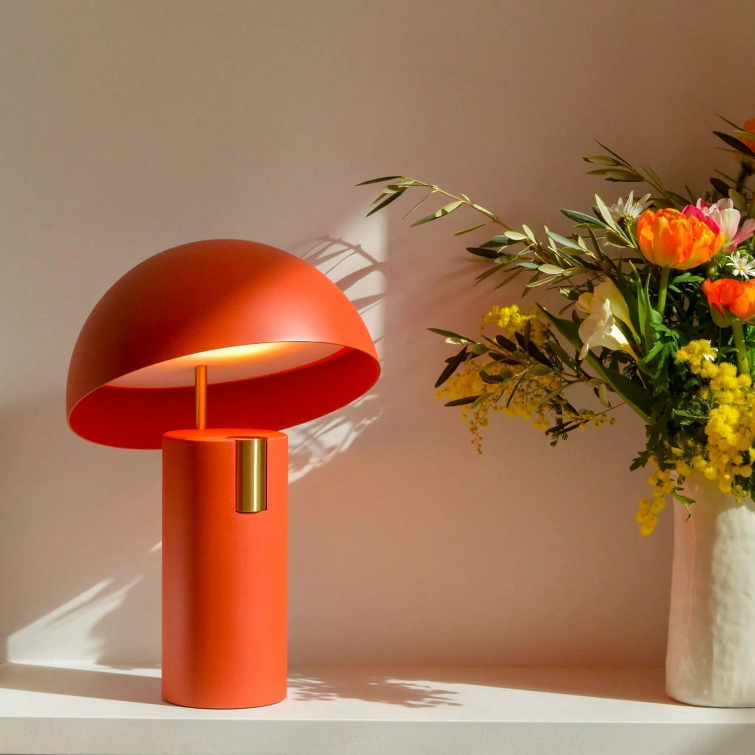 Tilted Cap Table Lamps | Stylish Desk Lamp