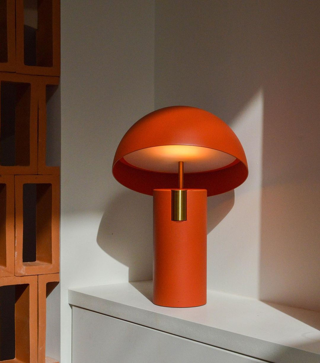 Tilted Cap Table Lamps | Stylish Desk Lamp