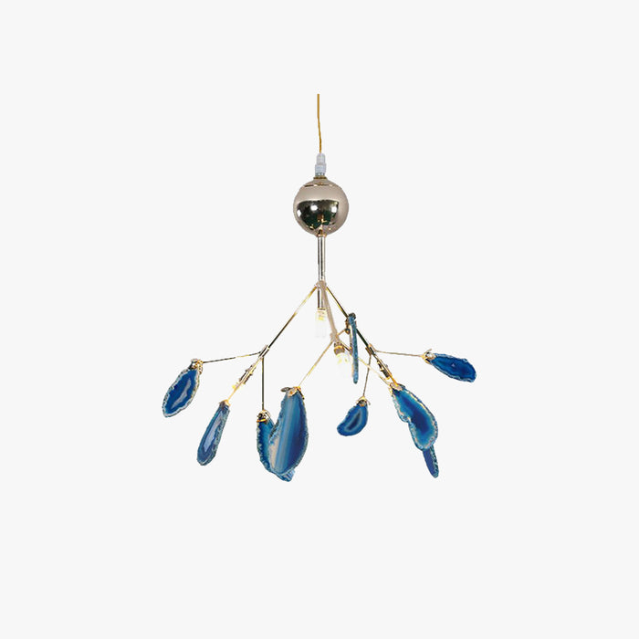 Colourful LED Nordic Chandelier – Modern Metal Ceiling Light