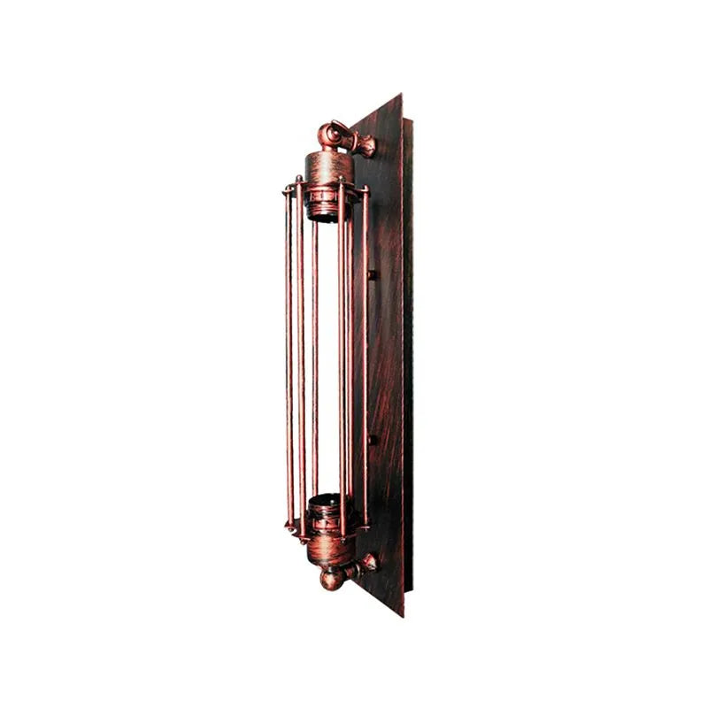 Vintage Cylinder Metal Wall Lamp – Metal Light in Multiple Colour Options