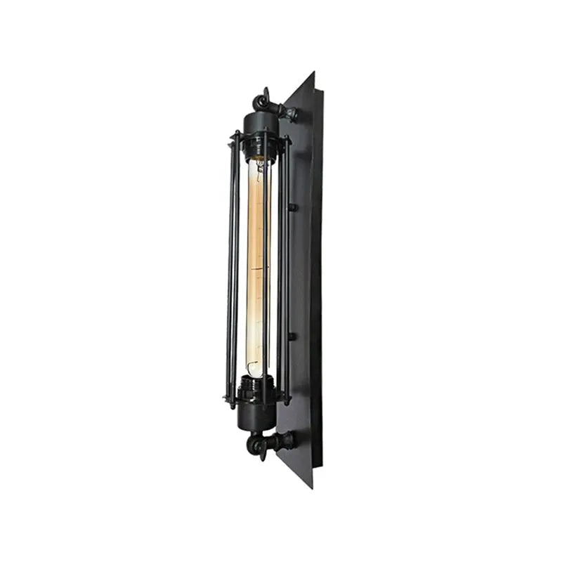 Vintage Cylinder Metal Wall Lamp – Metal Light in Multiple Colour Options