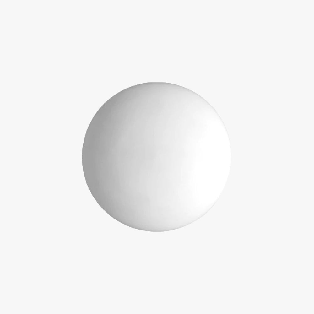 Modern Globe Vanity Wall Lamp – Metal and Glass LED Fixture