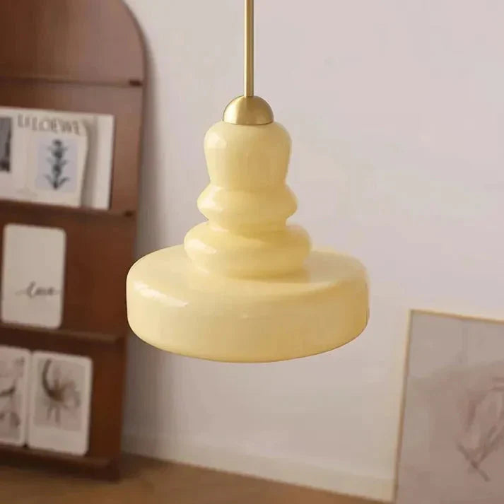 Bauhaus Glass Pendant Light | Vintage