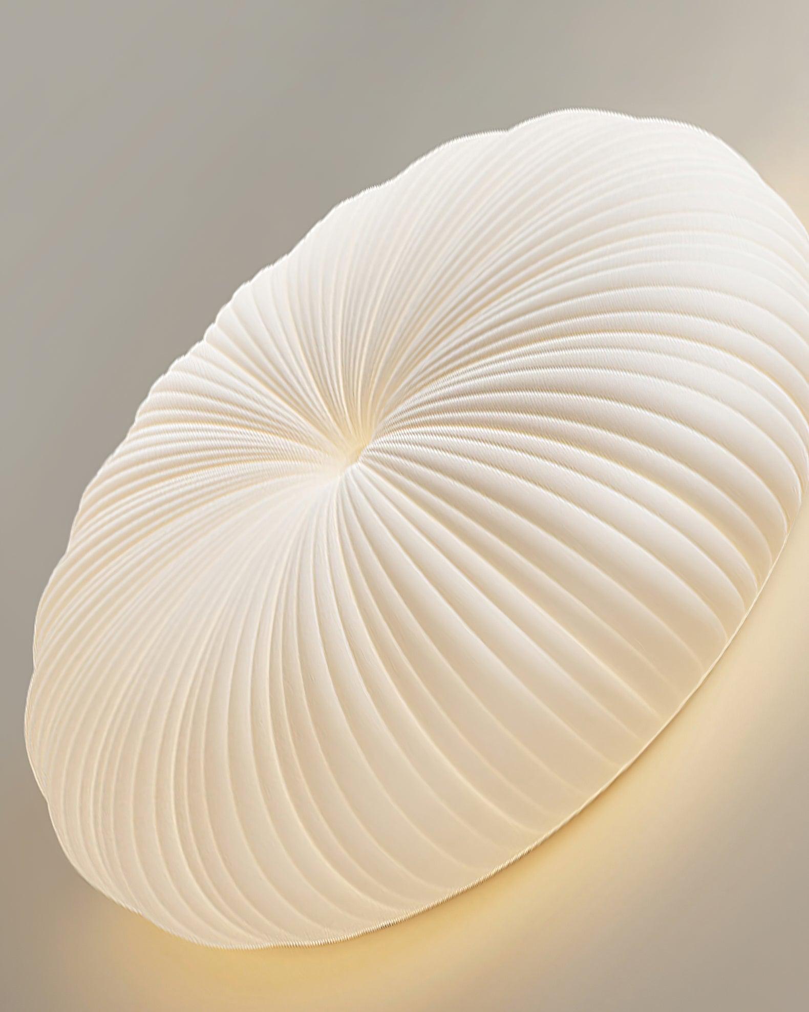 Pumpkin Style Flush Mount LED Ceiling Light