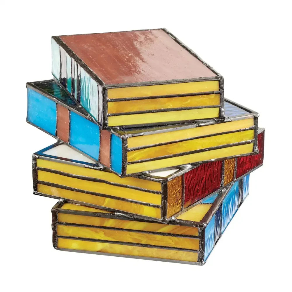 Book-Shaped Night Lamp – Compact LED Light for Reading or Decoration - Atelier Dubois Paris