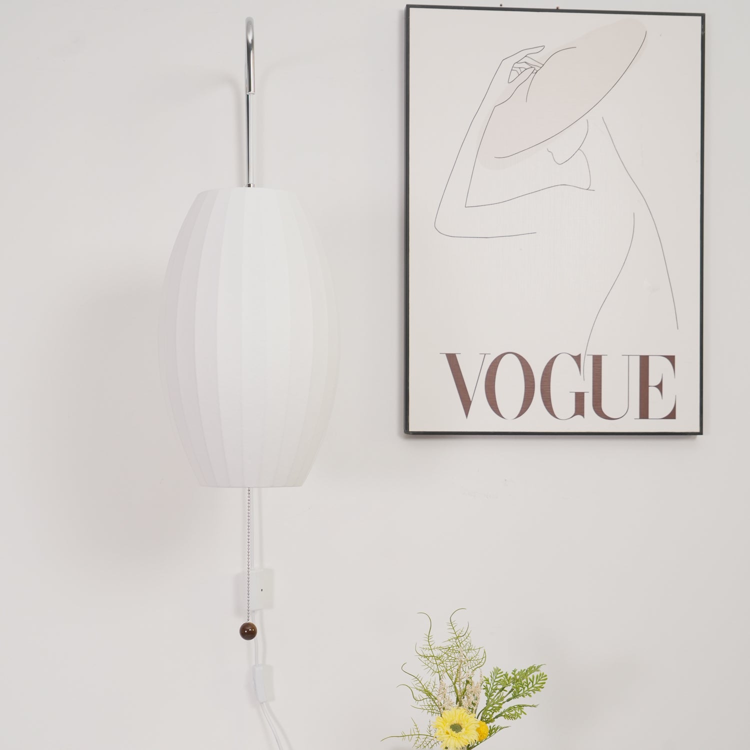 Chinese Lantern Style Wall Lamp