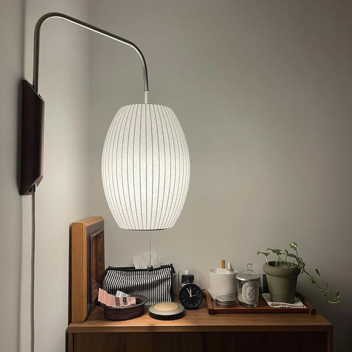 Chinese Lantern Style Wall Lamp