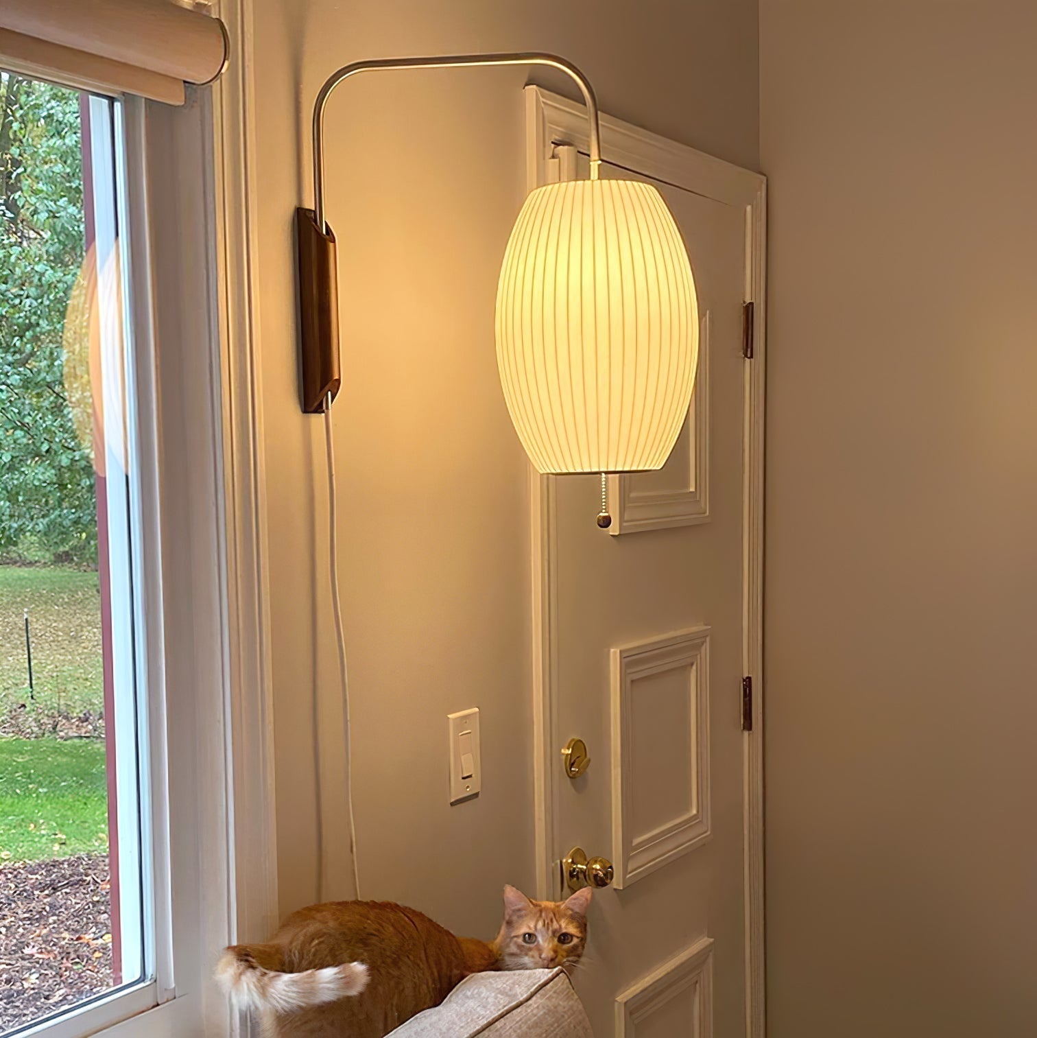Chinese Lantern Style Wall Lamp