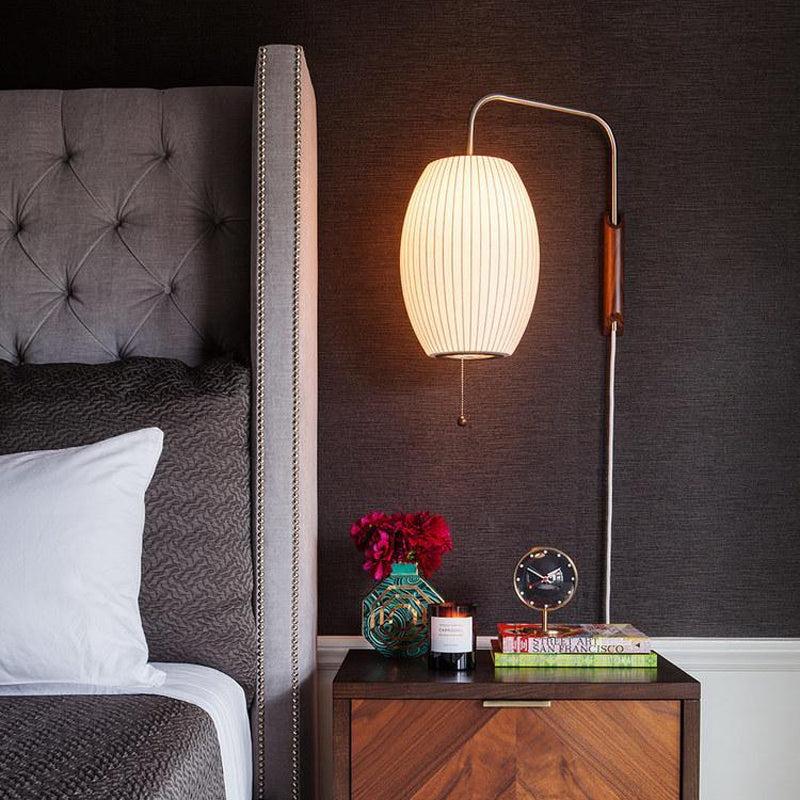 Chinese Lantern Style Wall Lamp