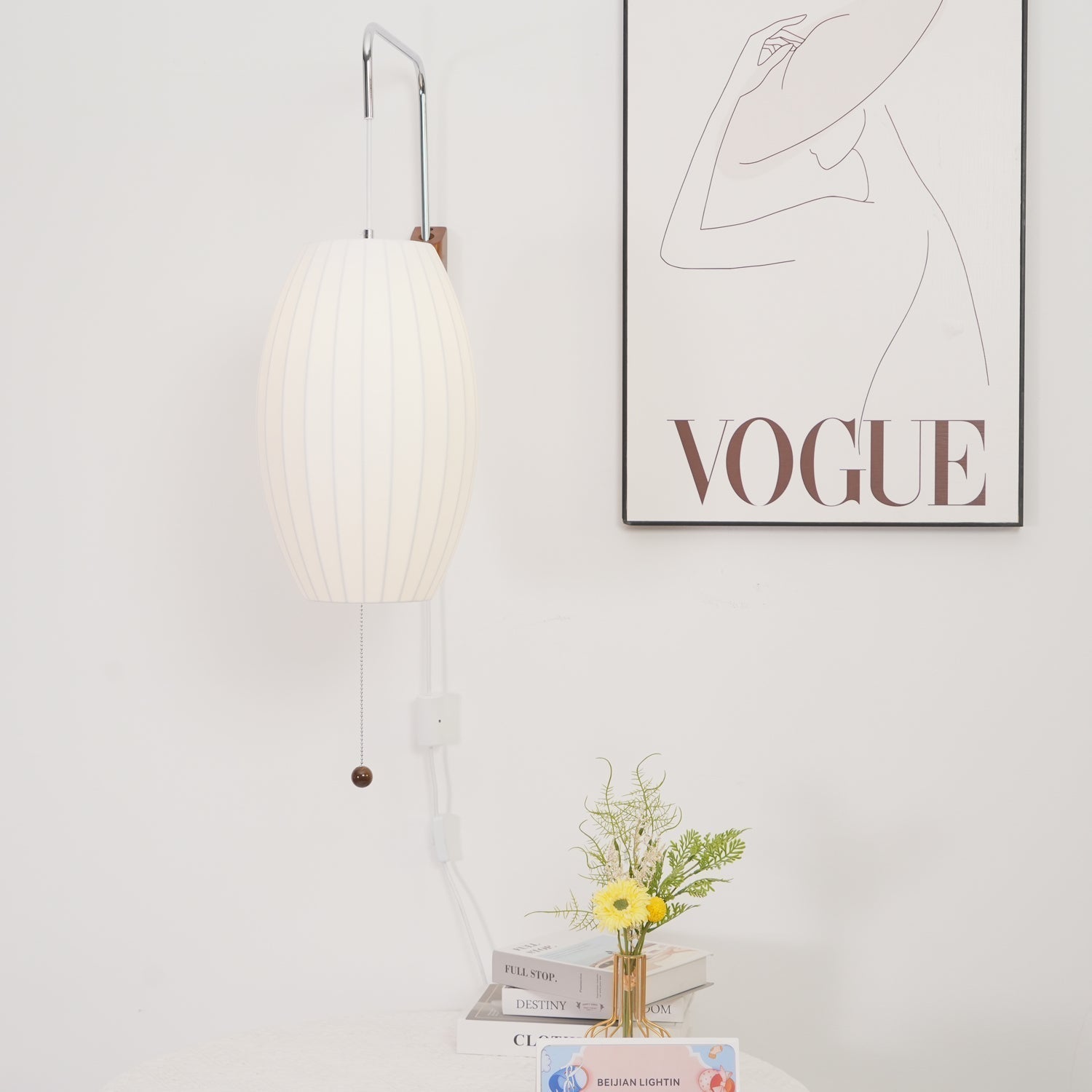 Chinese Lantern Style Wall Lamp