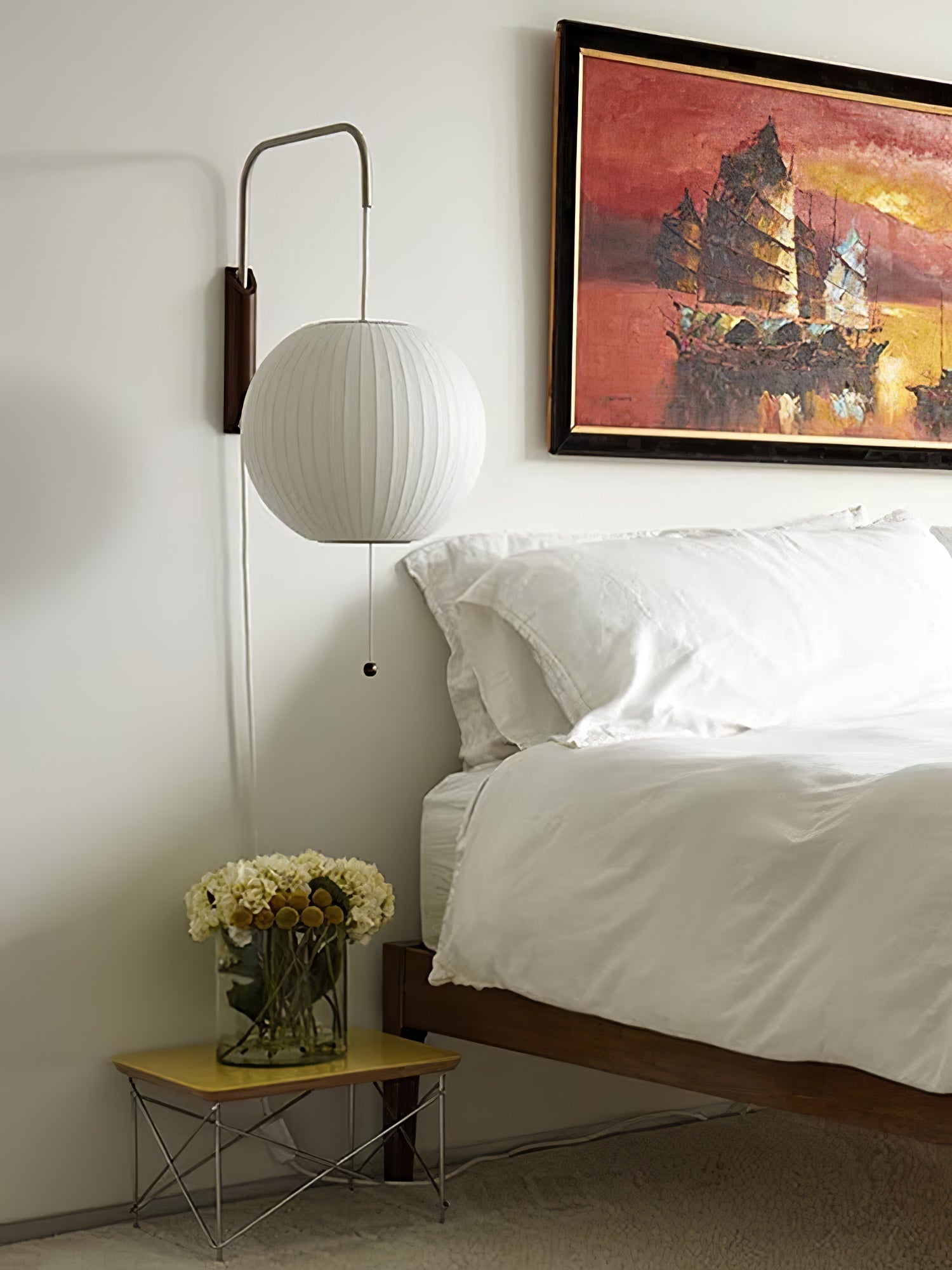 Chinese Lantern Style Wall Lamp